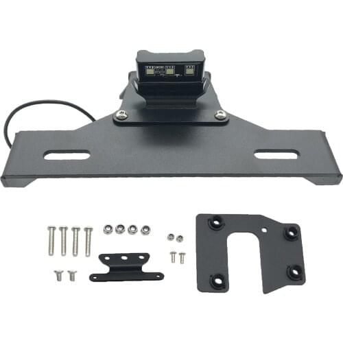 Universal License Registration Plate Holder Replacement for KAWASAKI Z900 17-20 Tail Tidy Stand Steady Motorcycle Accessories