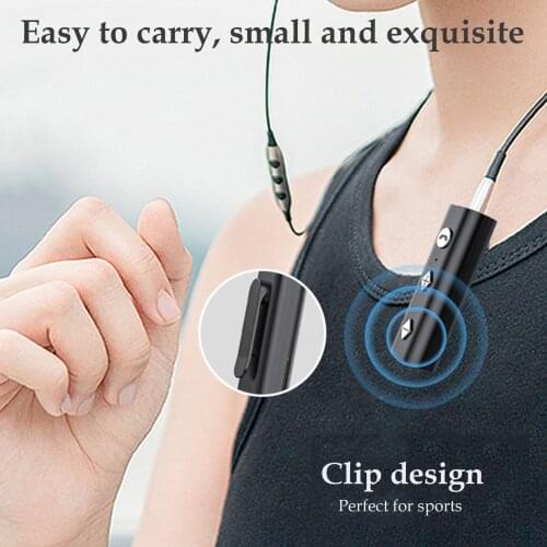 Viugreum Mini Car Bluetooth Receiver Wireless Stereo Audio Music Bluetooth Receiver Adapter For Speaker Car Aux Hands Free Kit