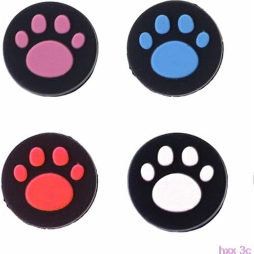 2pcs Cat Paw Analog Controller Thumbstick Grip Cap Protective Cover For Sony PlayStation Ps Vita PS Vita PSV 1000/2000 Slim