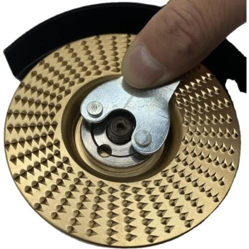 2pcs/set Angle Grinder Lock Nut Inner Outer Flange Metal Pressure Plate for Type 100 Polishing Machine