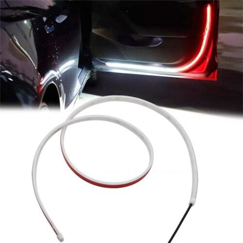 Car Opening Door LED Warning Light Magnetic Sensor Anti-collision Parking Lamp Universal Safety Flash Light for Auto Car Styling