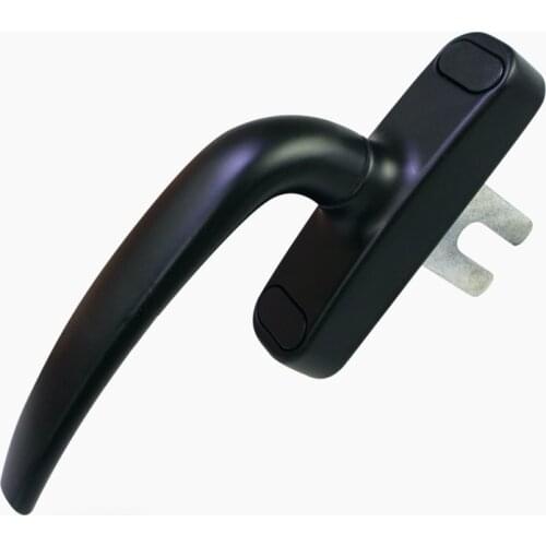 Free Shipping Zinc Alloy Window Drive Knob Lock Latch Plastic Steel Window Door Handle Furniture Hardware Part Pull Bolt