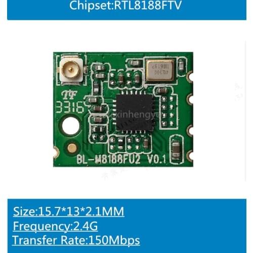 RTL8188FTV Wifi Wireless Module BL-R8188FU2 RTL8188 150Mbps 2.4G Original and New