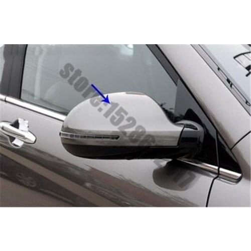 For Great Wall Hover H6 Sports/Upgrade 2013-2019 Car styling ABS Chrome Rearview Side Door Mirrors Cover Trim Car modeling