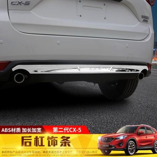 For Mazda CX-5 2018 2019 2020 High-quality ABS Chrome Front After Grille Around Trim Racing Grills Trim Car-styling