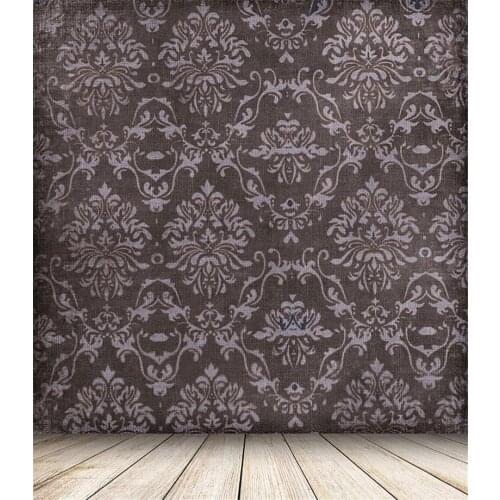 European Floral Damask Vinyl Backdrop for Photography 5x7 Newborn Photo Studio Background Customized Baby Props