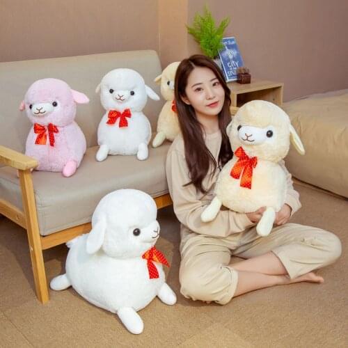 Cute Simulation Soft Plush Alpacasso Alpaca Dolls Animal Toy kid Birthday Gift
