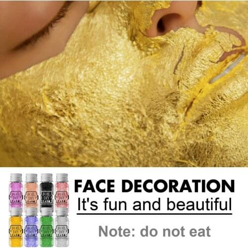 Nail Powder Sequins Flakes Foil Nail Care Irregular Nail Decoration for Beauty Salon