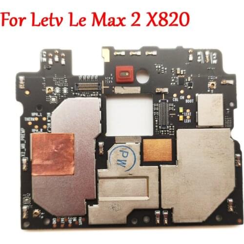 TESTED Full Work Unlock Motherboard Electronic Panel For Letv leEco Le Max2 Max 2 X820 Logic Circuit Board Original No-Repair