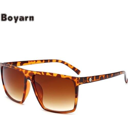Boyarn Retro Steampunk Frame Skull Square Male Sunglasses Men All Black Oversized Big Sun Glasses For Men Women Sun Glasses