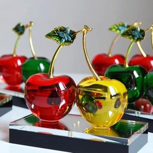 Crystal Cherry Crafts, Creative Crystal Crafts, Creative Home Decorations, Beautiful Birthday Gifts