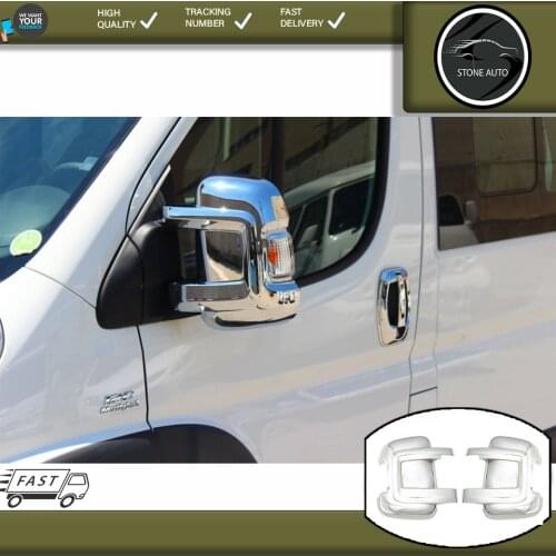 FOR FIAT DUCATO ABS Mirror Cover Tk 2007 Above Accessories Modified Tunnıng Design Free Fast Shipping Designed Shaper