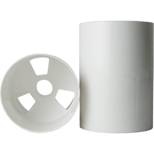 1 Pcs Golf Hole Cup 15cm/5.91inch White Plastic ABS Putting Green Outdoor Backyard Garden Golf Course Practice Putting Trainer
