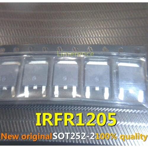 10PCS IRFR1205TRPBF IRFR1205 FR1205 TO-252 55V 44A TO252 Support recycling all kinds of electronic components