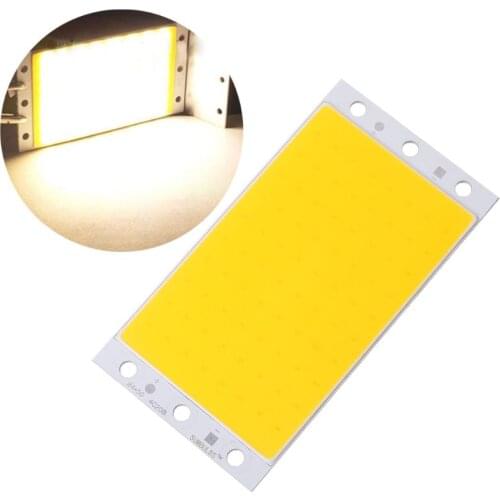 2021 New 94x50mm COB Panel Light DC12-24V LED Strip Shape Lamp 15W High-brightness LED Light Board