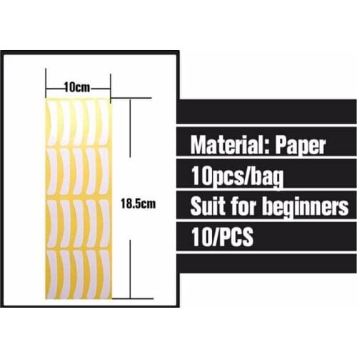 3 Packs 300 Pairs Utra Think Paper Under Eye Pads Eyelash Extension Paper Patches Eye Tips Sticker Wraps Make Up Tools