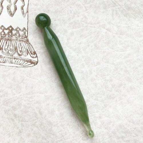 7pcs/set Natural Resin Amber Massage Scraping For Face Neck Beeswax Guasha K1KB