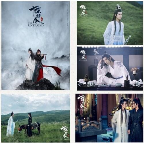 Diamond Painting New Product Chen Qing Ling Lan Wangji Poster 5D Diamond Embroidery Full Cross Stitch Kit for Home Decor