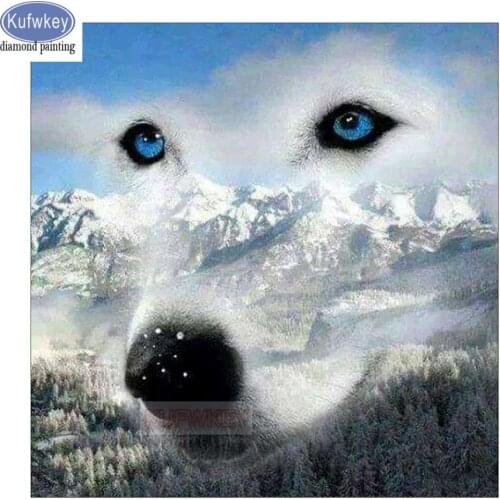 Diamond Painting snow mountain Wolf Diamond Embroidery Sale 5D DIY Kits Mosaic Full Square/round Drill Picture Rhinestones Sets