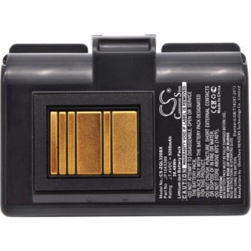 Cameron sino 5200mah battery for ZEBRA QLN220 QLn220HC QLN320 QLn320HC ZQ500 ZQ510 ZQ520 ZQ610 ZQ610HC ZQ620 ZQ620HC ZR628
