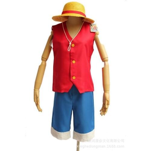One Piece COS Luffy generation clothes Luffy straw sandals