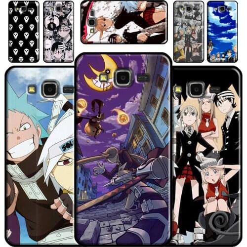 Hot anime Soul Eater Phone Case For Samsung Galaxy J1 J3 J4 J5 J6 J7 J8 2018 A7 A9 A6 A8 Plus A3 A5 2016 2017