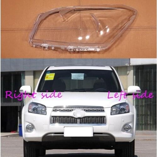 For Toyota RAV4 2009 2010 2011 2012 Car Headlight cover Headlamp Lens Auto Shell Cover