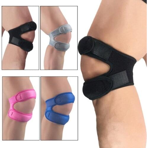 1pcs Knee Support Patella Belt Elastic Bandage Tape Sport Strap Knee Pads Protector Band Football Sports Fitness Knee Brace