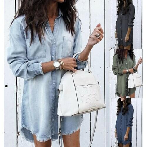 FANAN Light Blue Blouses