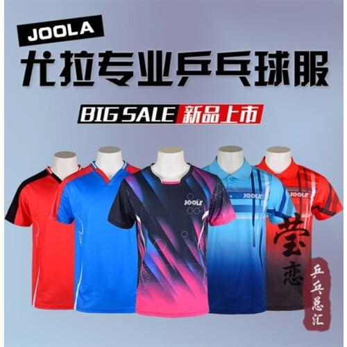Joola table tennis t-shirt 0202 0203 0204 for table tennis racket ping pong game unisex