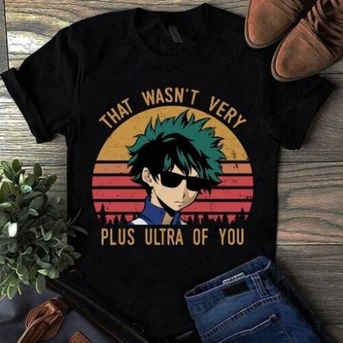 My Hero Academia T-shirt Men Women Short Sleeve Cute Anime Cool Graphic Tshirt Hip Hop Top Tees Male Woman T Shirt Tees