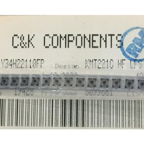 Original new 100% KSC423J patch soft rubber switch 6*6*5.2 touch switch KSC421J silicone press switch