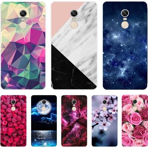 For Xiaomi Redmi Note 4 Case Soft TPU Silicone For Xiaomi Redmi Note 4 Cover Cute Animal Pattern For Xiaomi Redmi Note 4X Coque