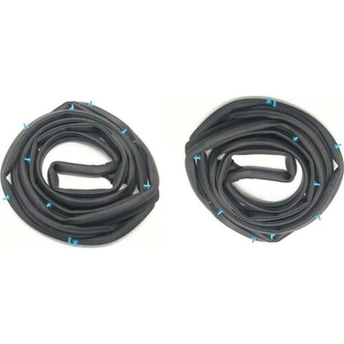 Front Pair Door Weatherstrip Moulding Seal for Honda CR-V 2007-2011