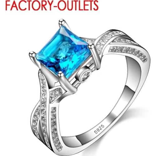 Women Fashion Band Jewelry Separated Cut 925 Wedding Engagement Rings Bijoux Accessories Bague