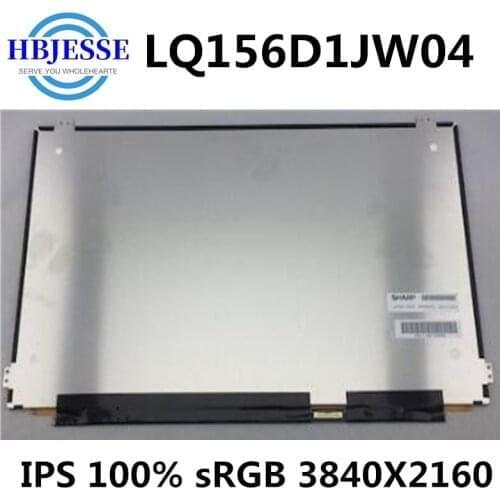 IPS 100% sRGB 4K 15.6" LED LCD Screen LQ156D1JW02 LQ156D1JW04 For HP ZBook Studio G3 3840*2160 UHD 40pin
