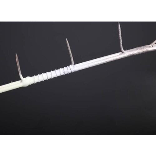 2PCS Fishing Glow Jigging Slow Jig Lure Jigbait spoon baits Hookg 150g/160g