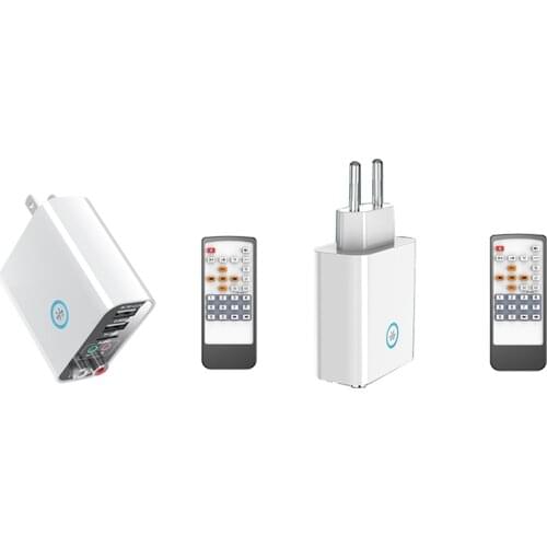 2 in 1 Bluetooth 5.0 Receiver Transmitter 3.5mm RCA Wireless Audio Adapter Support APP Control USB Charger