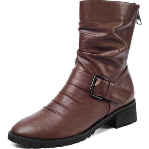 Big Size Simple boots boots women woman winter boots women women shoes botas