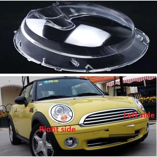 Car headlight cover For BMW MINI R56 2009 2010 2011 2012 2013 High quality headlight cover High transparent lamp housing shell