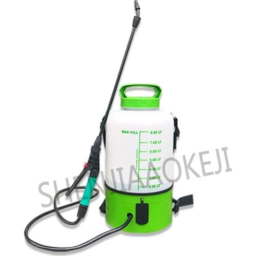 Smart Charging Backpack Electric Sprayer 5L/8L Multifunctional Gardening Sprayer Watering Pot Farm Tools 1PC