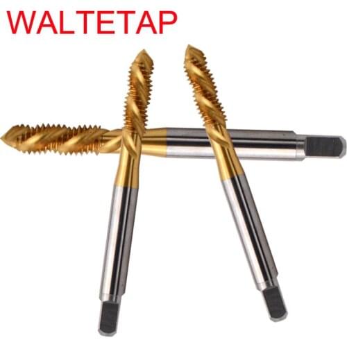 HSSE Left Hand With TIN Spiral Fluted Tap M3 M4 M5 M6 M7 M8 M9 M10 M12 X0.35L X0.75L X1.25L X1.5L Machine Fine Thread Taps