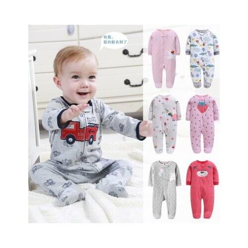 2020 Baby boy clothes baby boy outfit newborn clothes baby Cartoon fleece romper infant onesies boy girl clothes bebe jumsuit