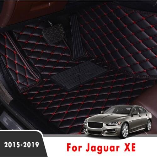 Car Floor Mats For Jaguar XE 2019 2018 2017 2016 2015 Auto Accessories Interior Decoration Carpets Styling Custom Foot Pads