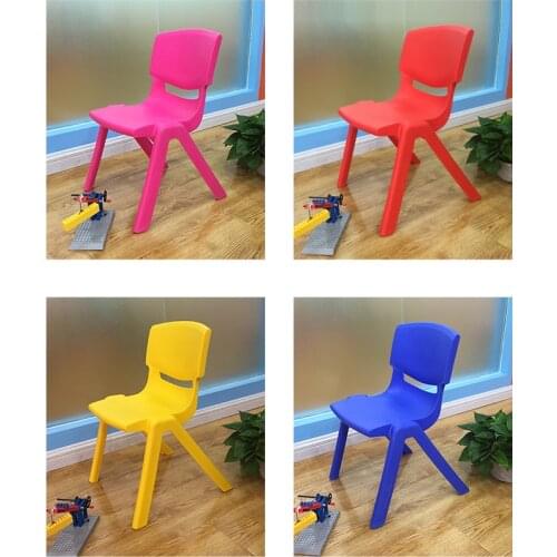 Essential Hold 100KG 24/30CM sitting height Eco-friendly PP Kindergarten chairs Safety Thicken small armchair for 1-9 year kids
