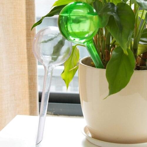 Plant Watering Globes Glass-like Self Watering Bulbs Automatic Houseplants Plant Pot Watering Device Home Garden Decoration E2S