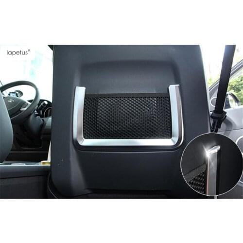 Lapetus Accessories For Land Rover Discovery Sport 2015 2016 20172018 2019 Rear Seat Storage Bag Net Molding Cover Kit Trim