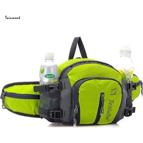 Multifunction Running Bag Men Women Cycling Climbing Hiking Jogging Shoulder Waist Belt Bag Outdoor Sports Waterproof Backpack