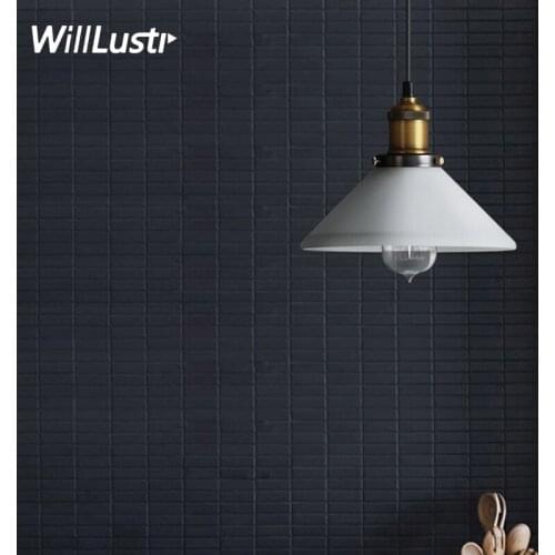 Milk white glass pendant lamp umbrella suspension light frosted glass hanging lighting restaurant hotel dinning room office lamp