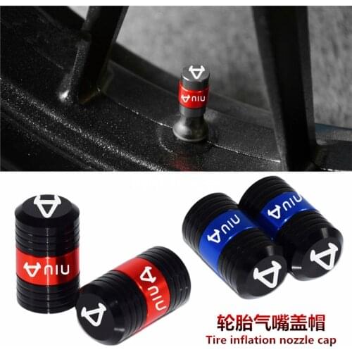 Motorcycle Accessories Wheel Tire Valve caps Cover For NIU N1 N1S M1 U1 M+ NG US U+ UQI